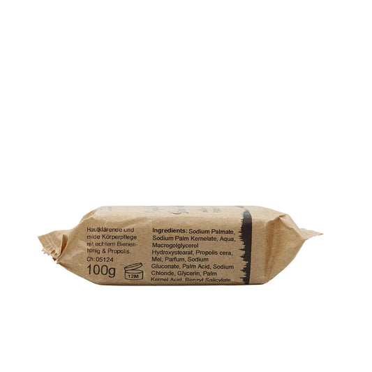 Propolis Honig Seife 100 g, seitlich