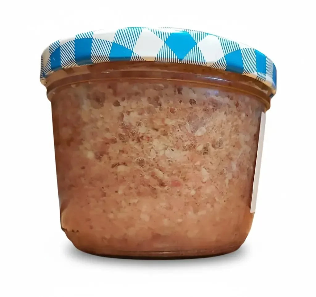 Pressack Weiss 180g - Hausgemachte Presswurst im Glas | Hofbrennerei Falk - Bienenhof-Keil-Shop