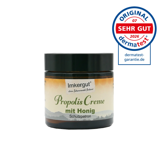 Propolis Honig Creme mit Dermatest-Siegel