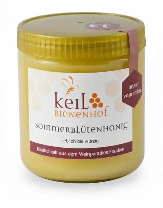 Sommerblütenhonig cremig - Bienenhof-Keil-Shop