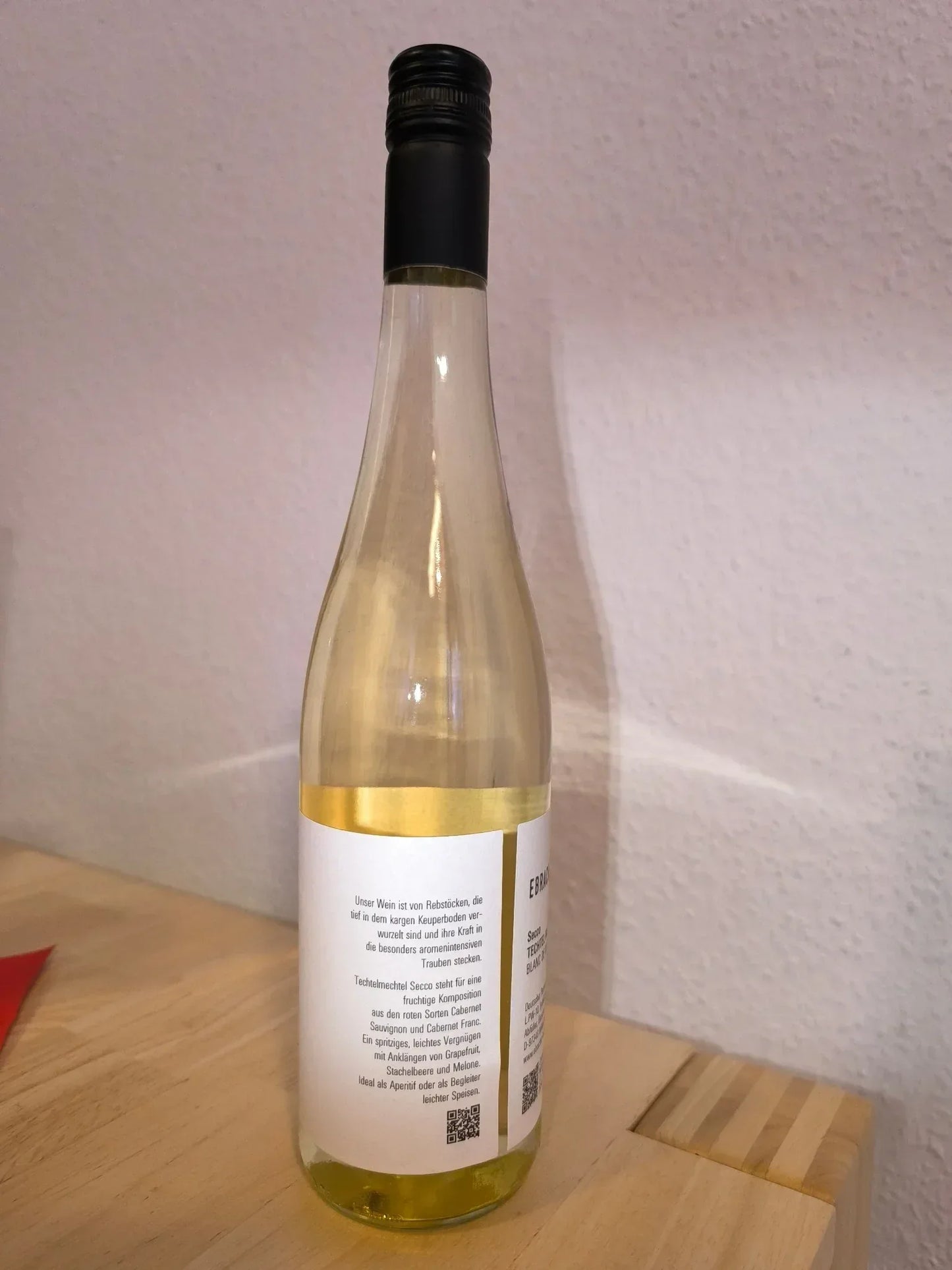 Ebracher Hof Secco Blanc de Noir 0,75L - Techtel Mechtel Franken - Bienenhof-Keil-Shop