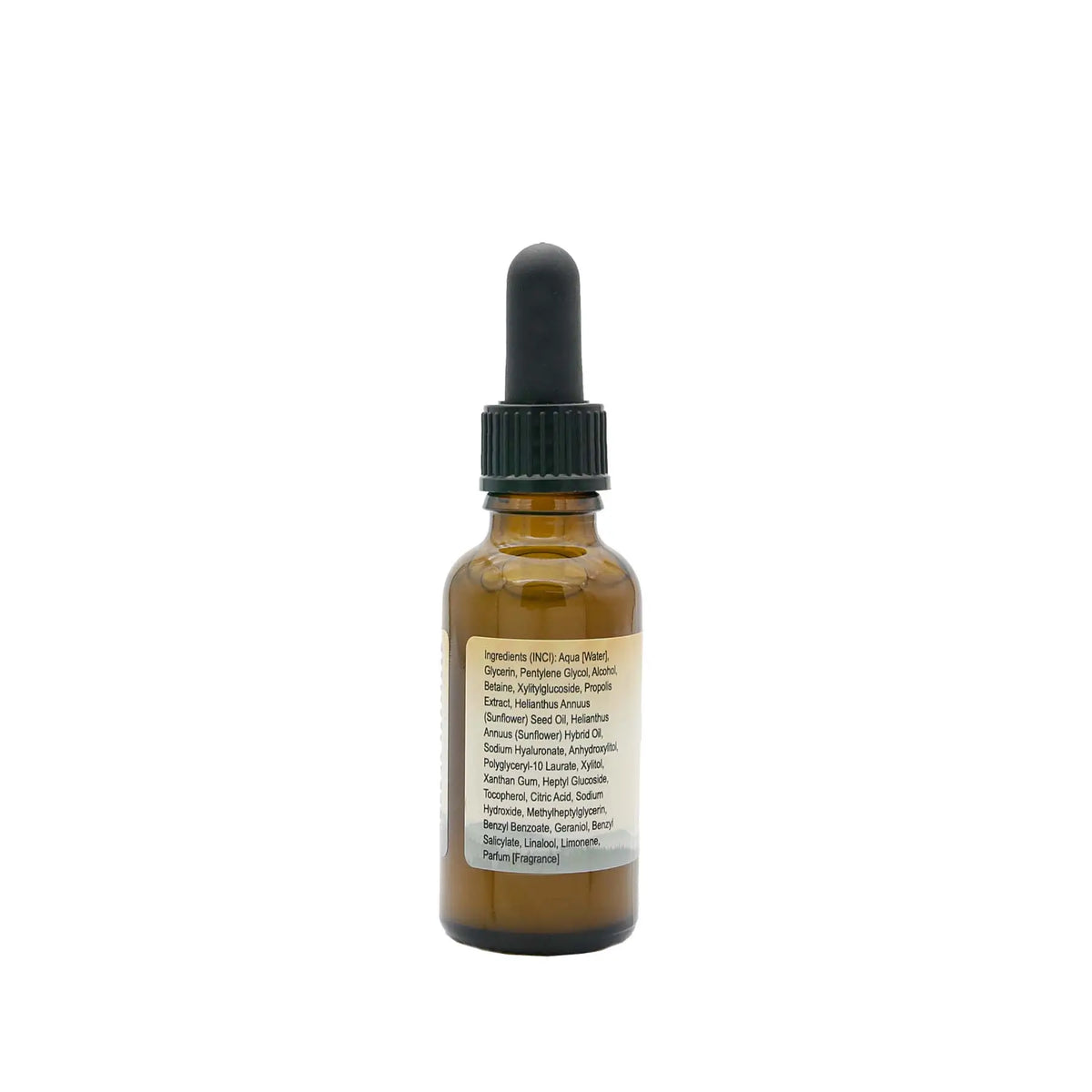 Hyaluron-Serum mit Propolis 30 ml, seitliche Ansicht