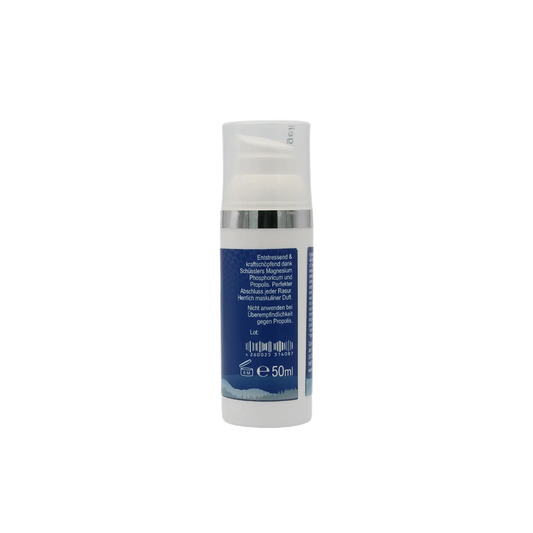 After Shave Balm 50 ml Spender, seitlich