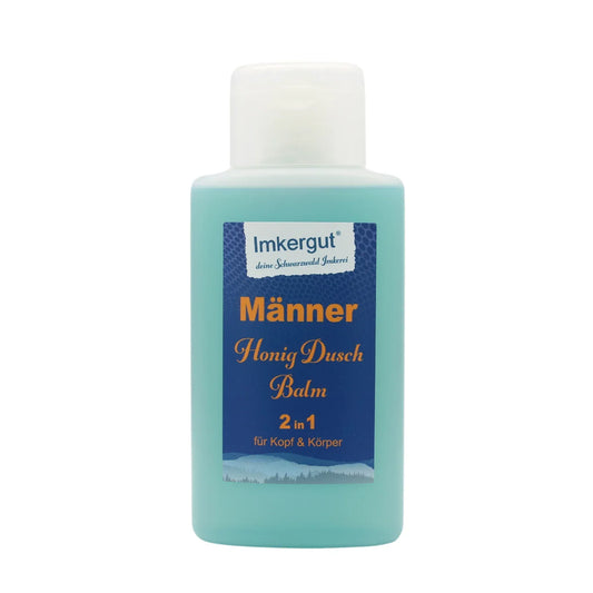 Männer Honig-Duschbalm 2in1 200ml - Für Kopf & Körper - Bienenhof-Keil-Shop