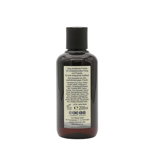Propolis Shampoo 200 ml, Rückseite