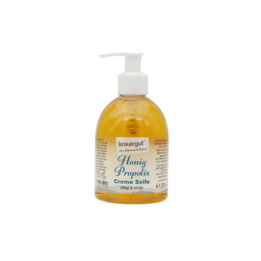 Honig Creme Seife im 250 ml Spender - Bienenhof-Keil-Shop