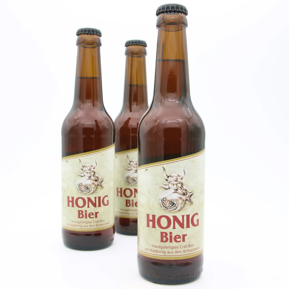 Honigbier – mehrere Flaschen