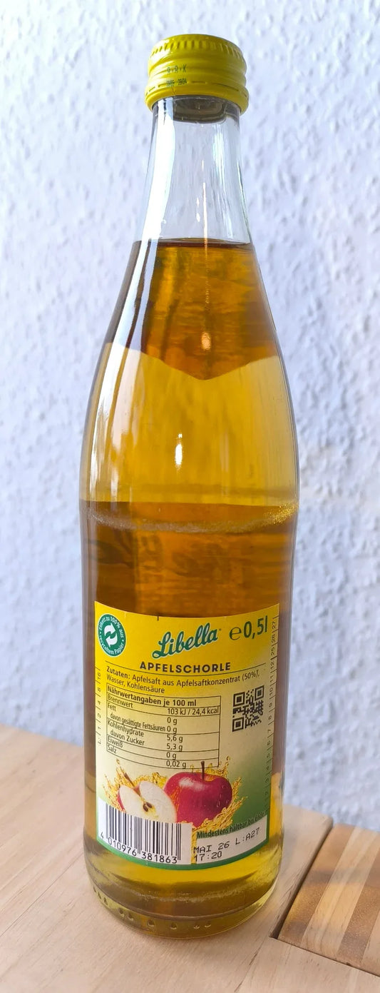 Apfelsaftschorle – Erfrischender Durstlöscher für zwischendurch - Bienenhof-Keil-Shop