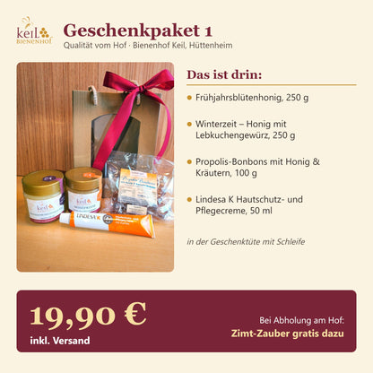 Inhalt BBV Geschenkpaket 1 – 19,90 € inkl. Versand
