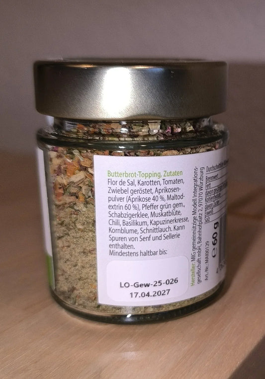 Butterbrot-Topping - Bunte Gewürzmischung | MainWerk - Bienenhof-Keil-Shop