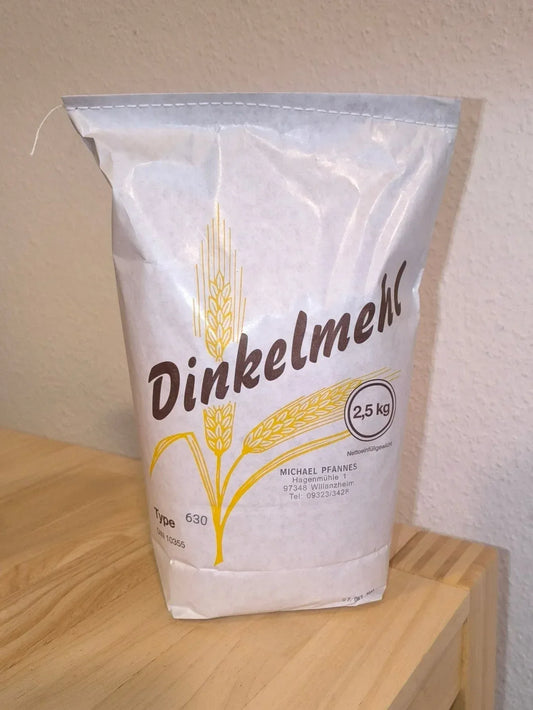 Dinkelmehl Type 630 - 2,5 kg | Michael Pfannes - Bienenhof-Keil-Shop