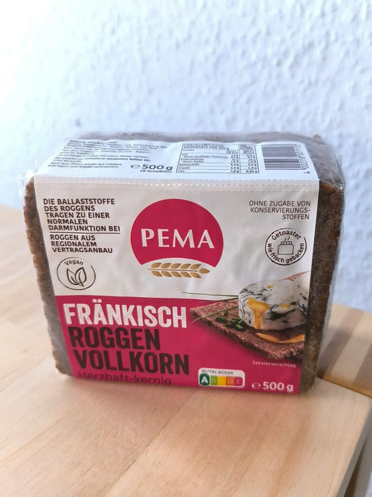 Fränkisches Roggen Vollkornbrot – Traditionell gebacken aus 100% Roggenvollkorn - Bienenhof-Keil-Shop