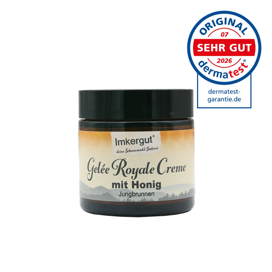 Gelée Royale Honig Creme mit Dermatest-Siegel
