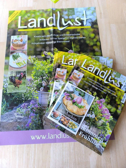 Landlust Magazin März/April 2026 - Blütenschmuck & Osterbacken - Bienenhof-Keil-Shop