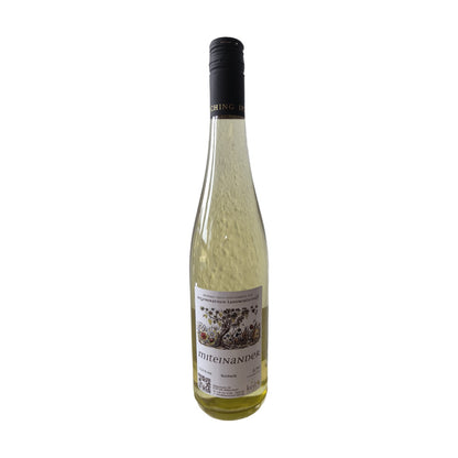 Flasche Müller-Thurgau feinherb „Miteinander“ vom Bienenhof Keil, fränkischer Weißwein 0,75 l