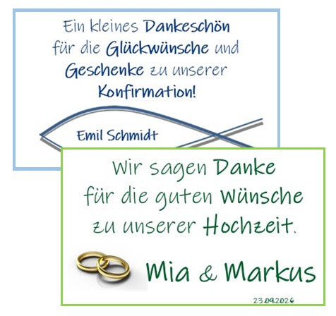 Muster Etikett frei nach Ihren wünschen