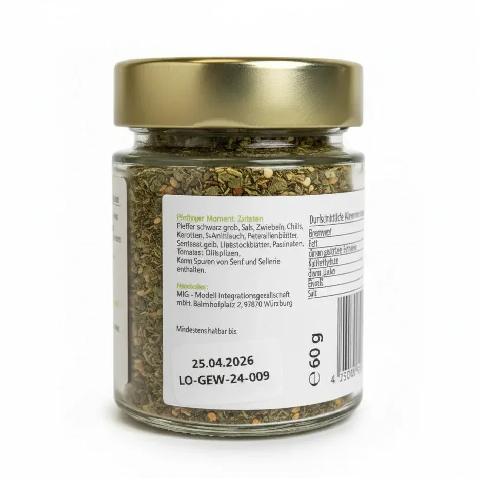 Pfeffriger Moment - Allround-Würzmischung 60g - Bienenhof-Keil-Shop