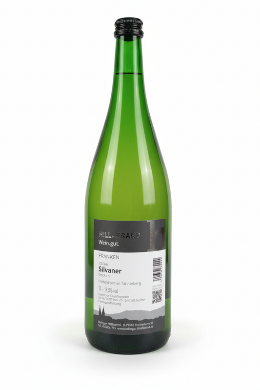 Silvaner trocken Franken Weißwein 1L Flasche - Weingut Franken