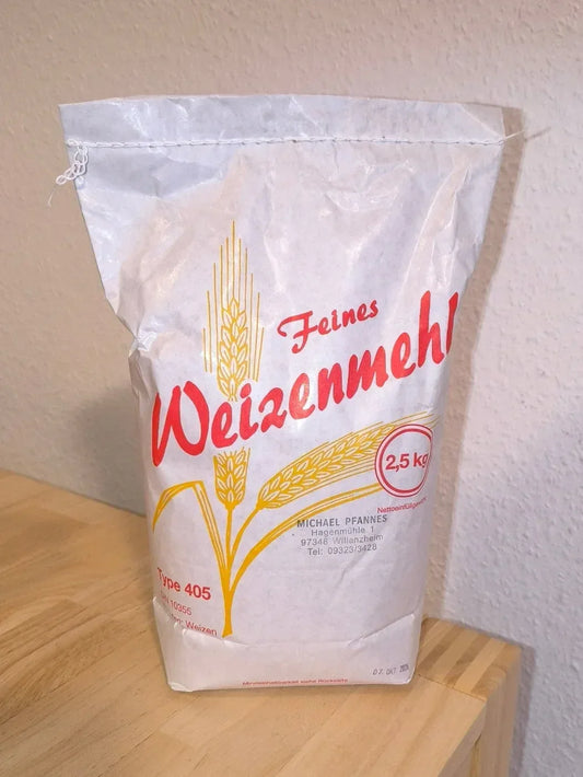 Feines Weizenmehl Type 405 - 2,5 kg | Michael Pfannes - Bienenhof-Keil-Shop