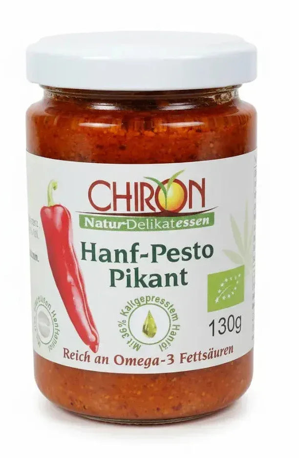 Chiron Hanf-Pesto Pikant - 130g - Bienenhof-Keil-Shop