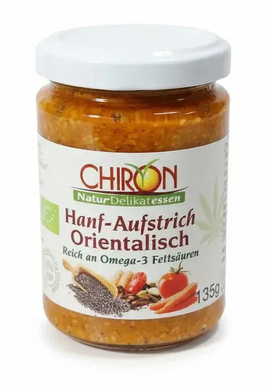 Chiron Hanf-Aufstrich Orientalisch - 135g - Bienenhof-Keil-Shop