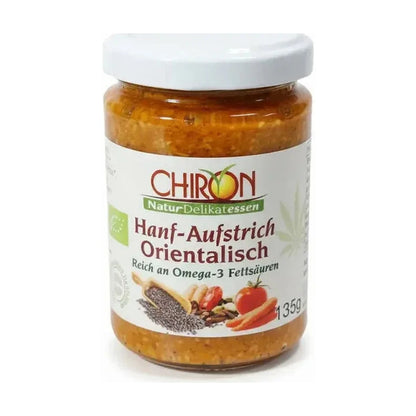 Glas CHIRON Bio Hanf-Aufstrich Orientalisch 135 g