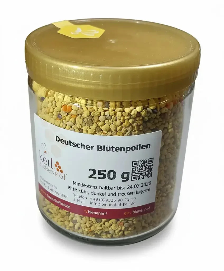 Deutsche Blütenpollen - 250g - Bienenhof-Keil-Shop