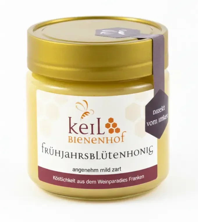 Frühjahrsblütenhonig cremig - Bienenhof-Keil-Shop